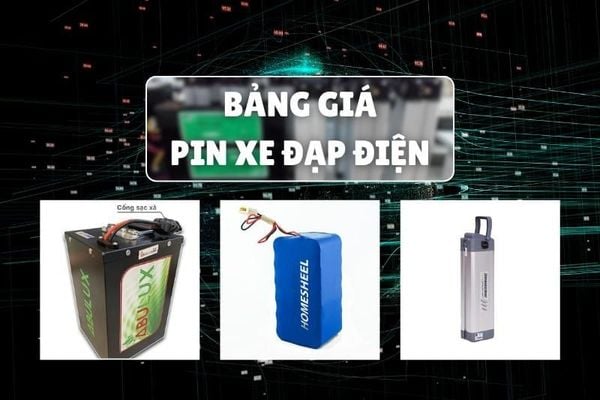 Bảng Giá Thay Pin Xe Đạp Điện
