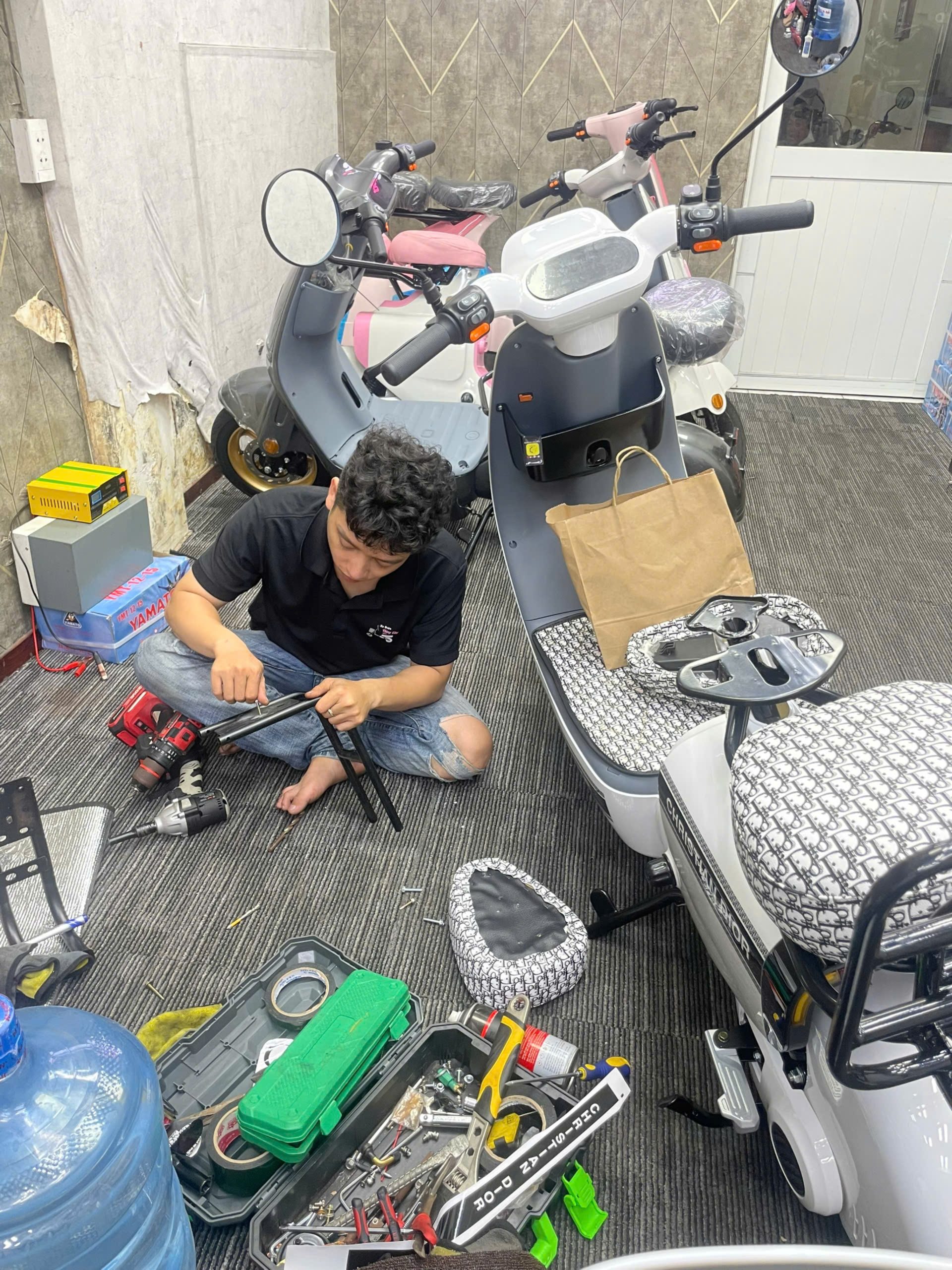 sửa xe đạp điện bình chánh