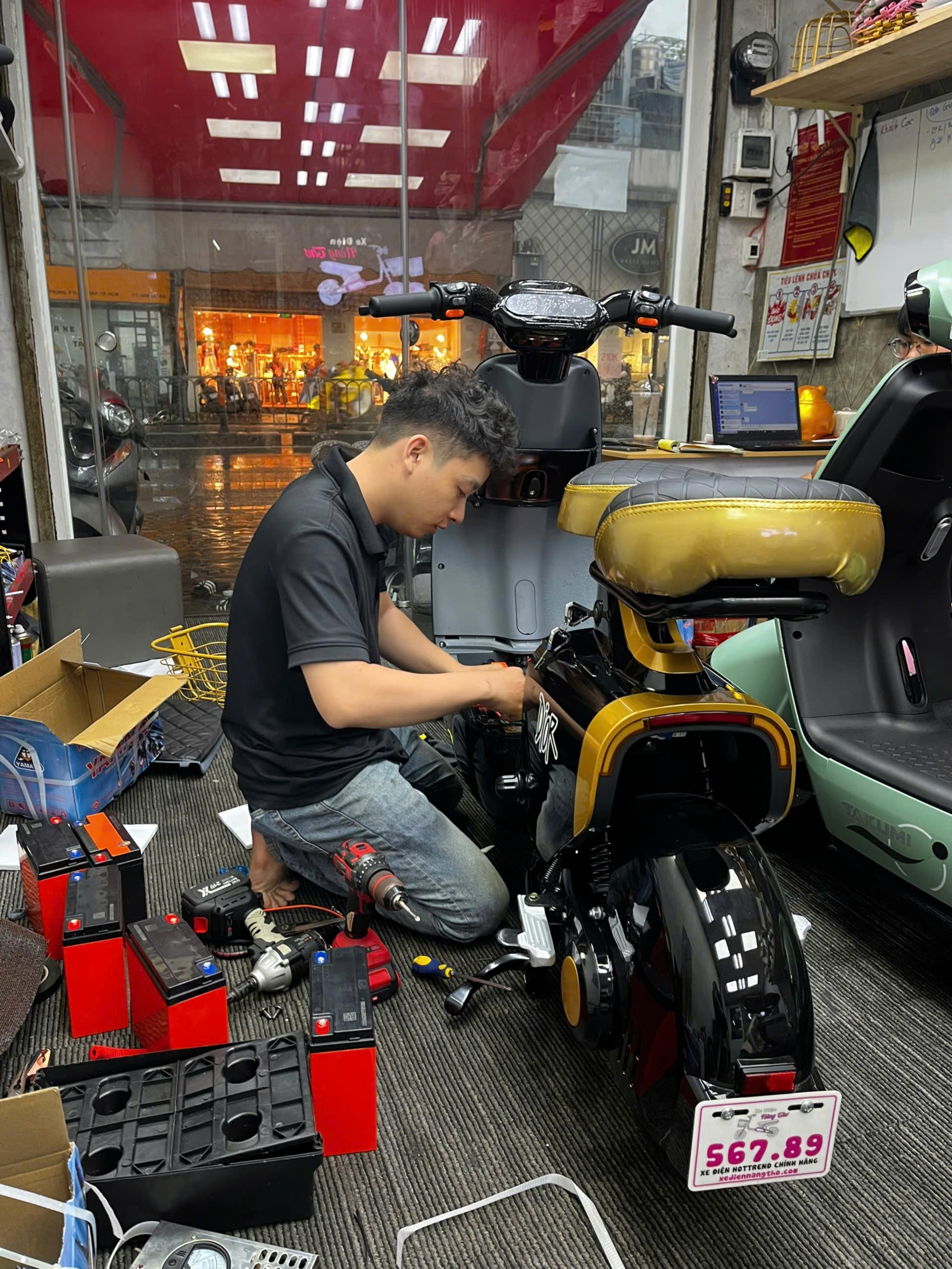 sửa xe đạp điện bình chánh