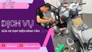 Dịch vụ sửa xe đạp điện Bình Tân