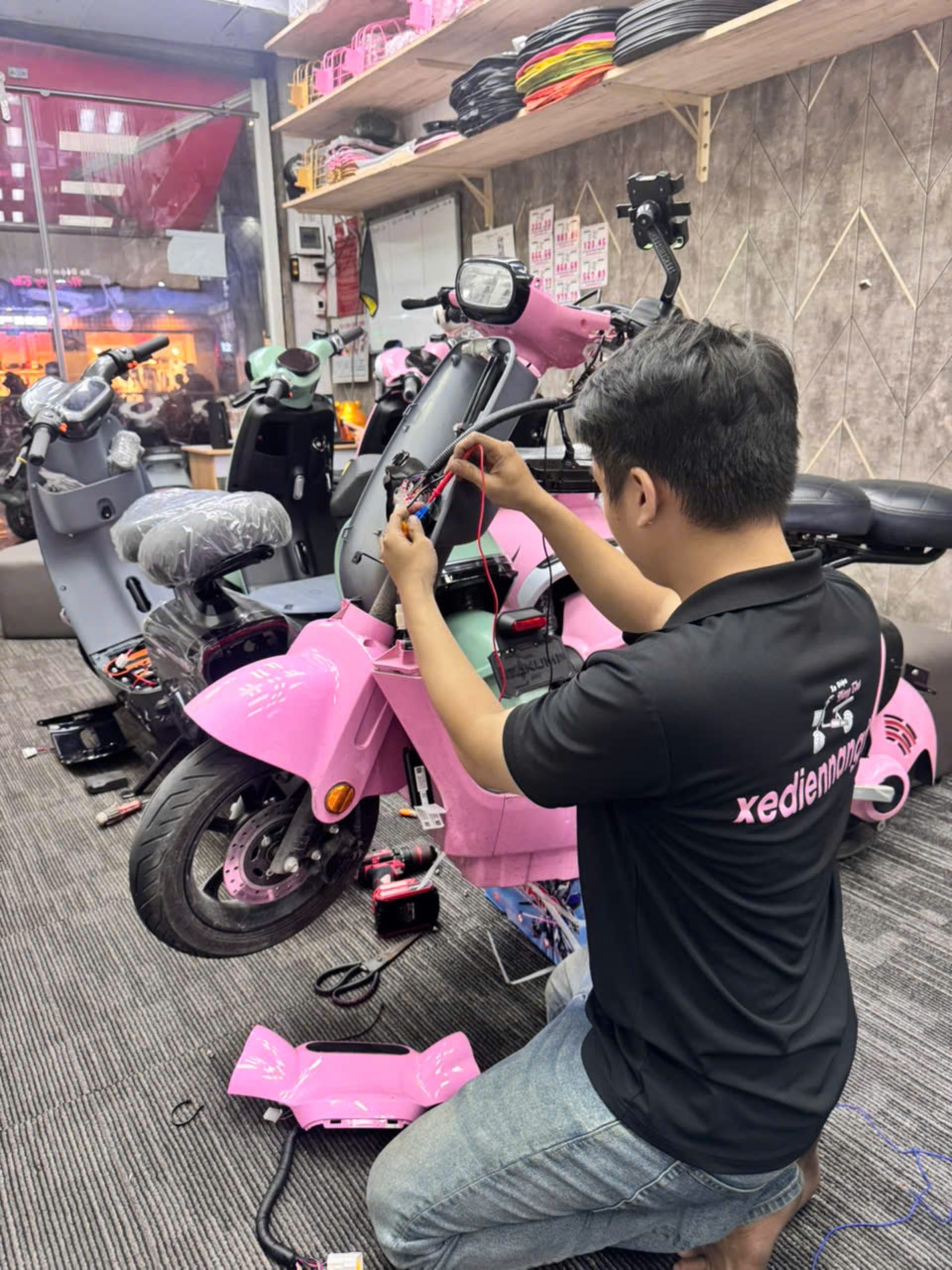 sửa xe đạp điện bình tân