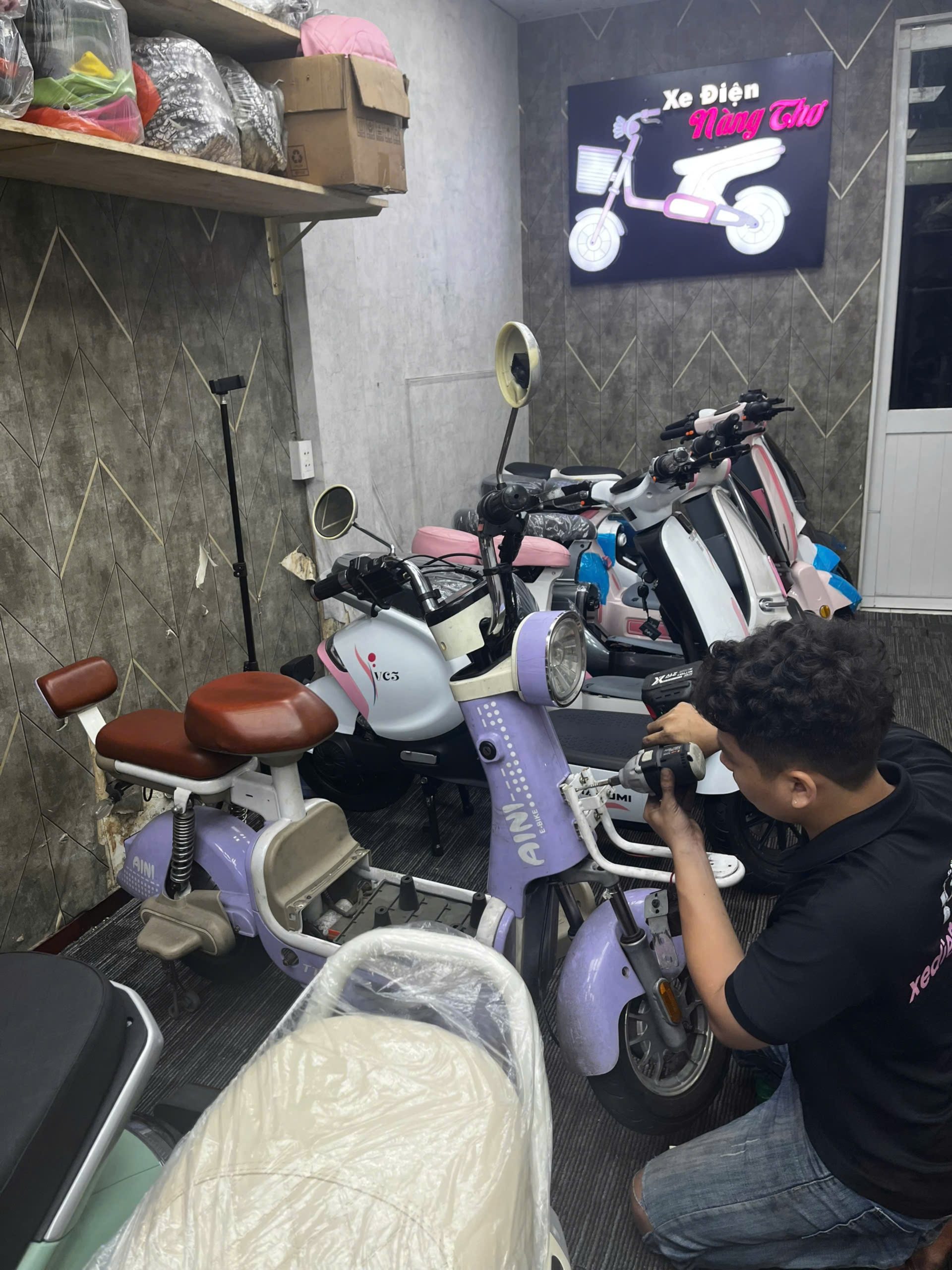sửa xe đạp điện tân bình