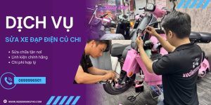 dịch vụ sửa xe đạp điện củ chi