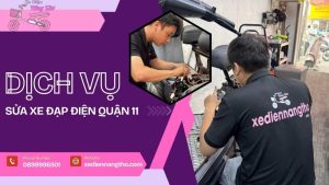 Dịch vụ sửa xe đạp điện quạn 11 tại nhà