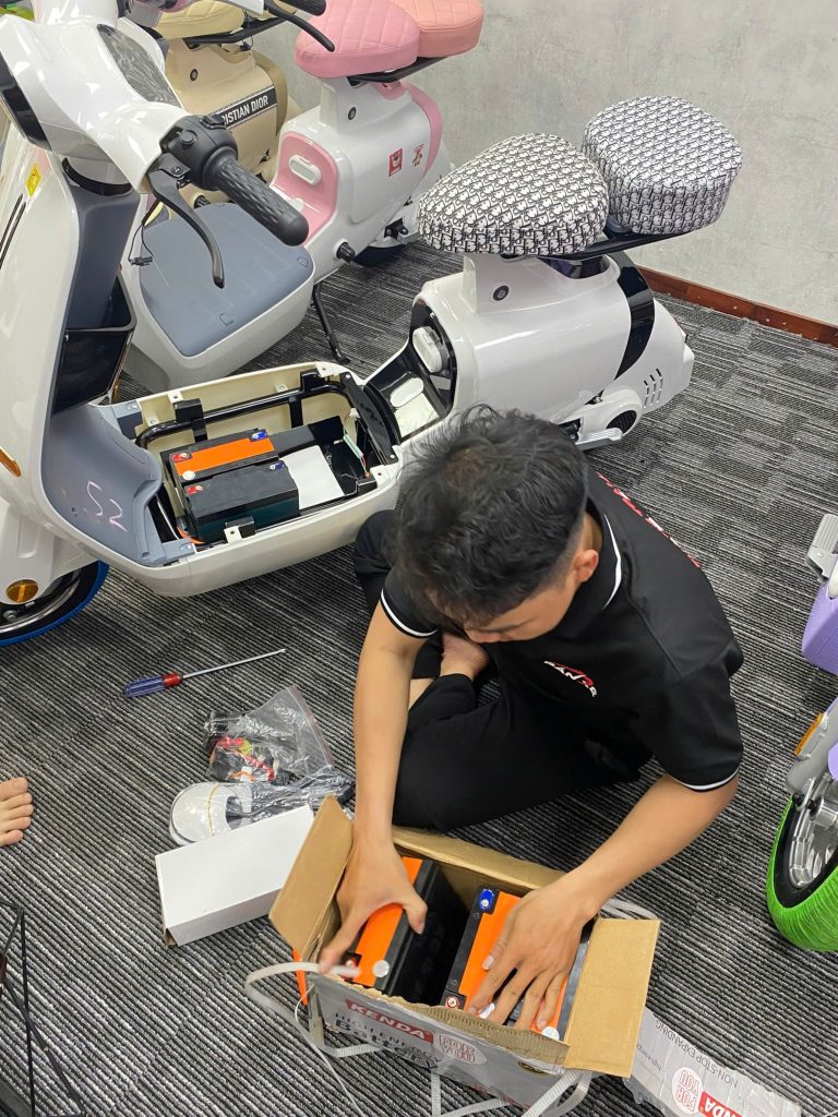 sửa xe đạp điện tân phú