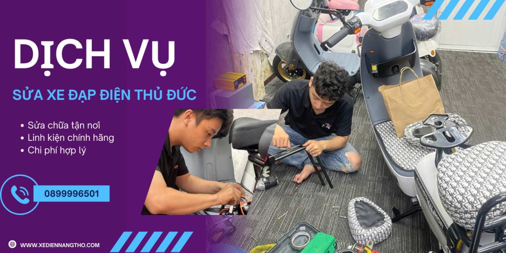 Dịch vụ sửa xe đạp điện Thủ Đức