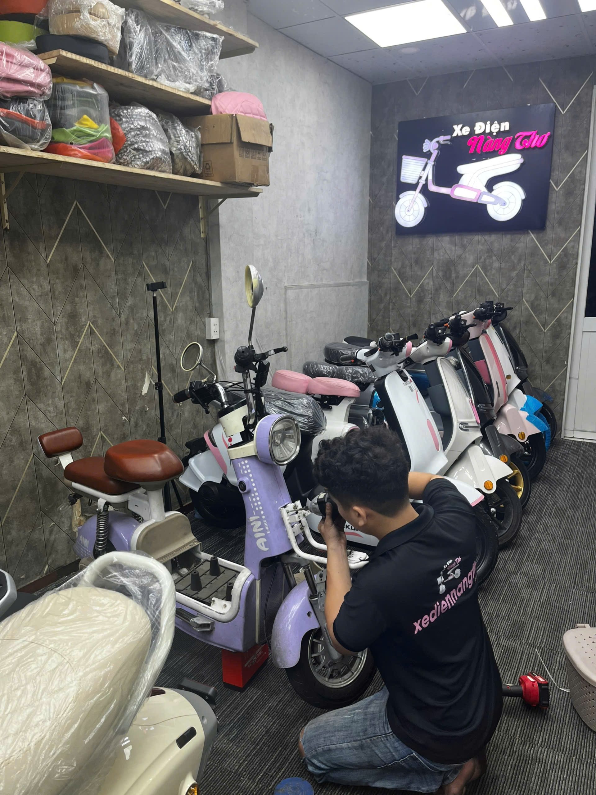 sửa xe đạp điện củ chi