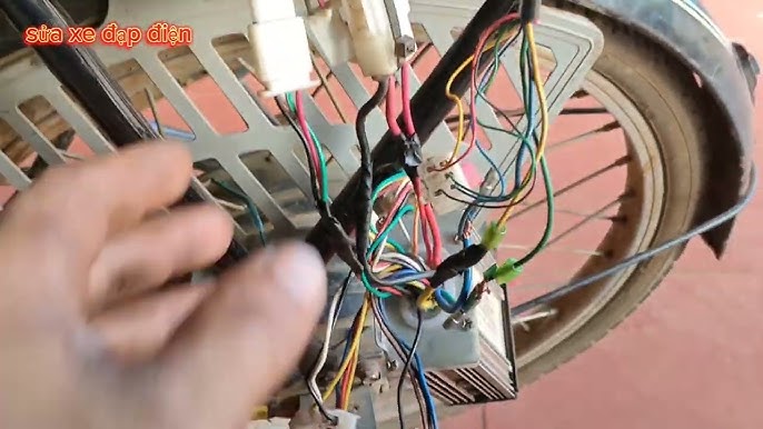 cách đấu dây xe đạp điện 48v