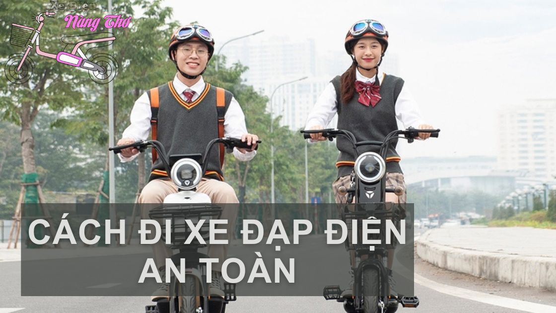 cách đi xe đạp điện an toàn