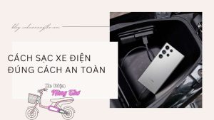 Cách sạc xe điện đúng cách