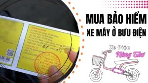 Mua bảo hiểm xe máy ở Bưu Điện