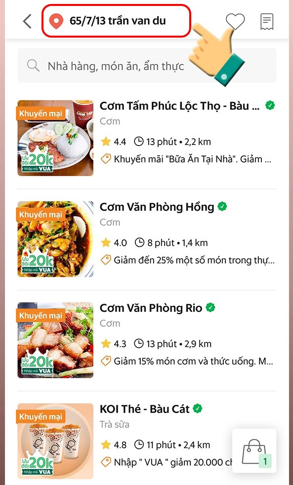 cách đặt xe grab
