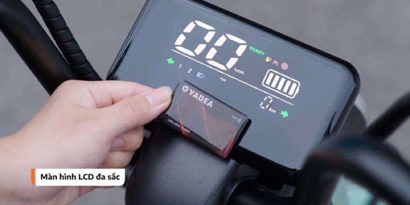 vạch báo lượng điện của xe đạp điện
