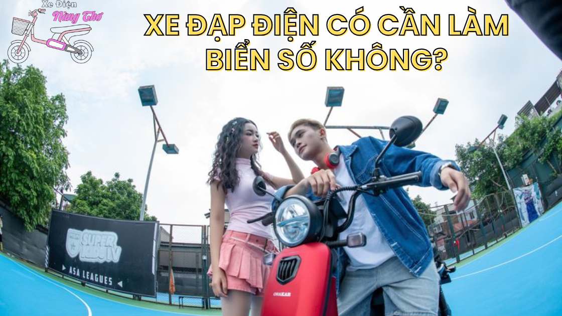 xe đạp điện có cần làm biển số không
