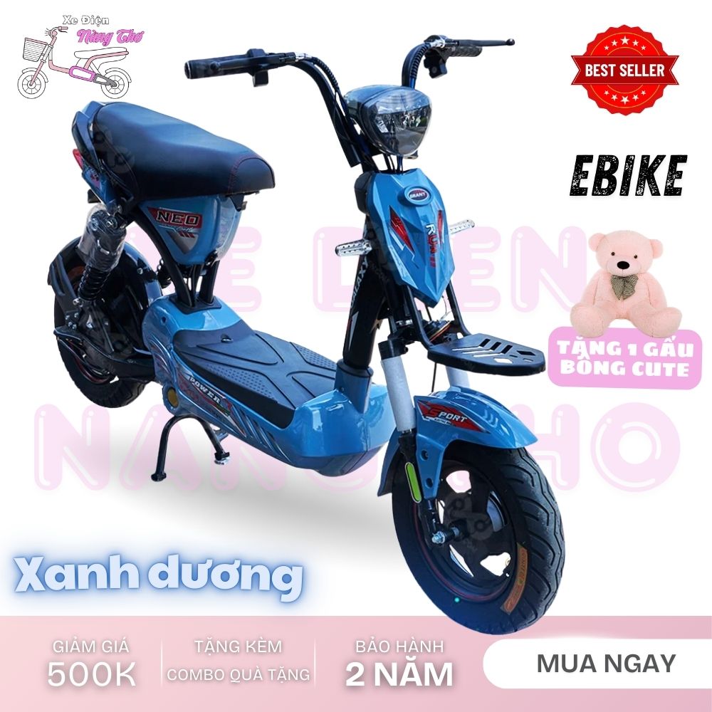 xe đạp điện không có bàn đạp