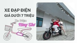 Xe đạp điện giá dưới 7 triệu