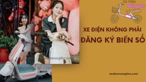 Xe điện không phải đăng ký biển số