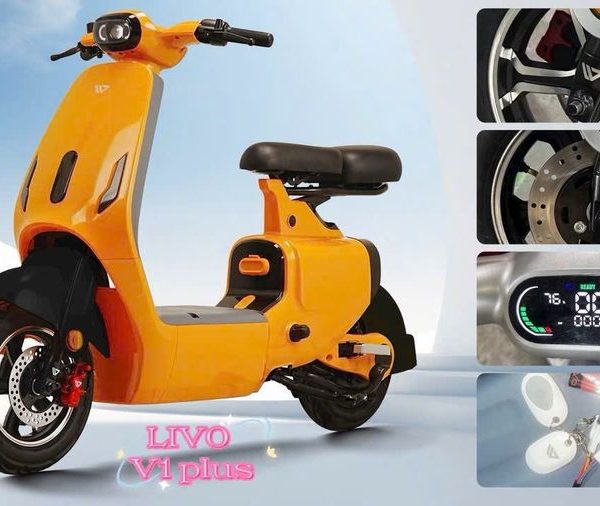 Xe Đạp Điện Livo V1 Plus Chính Hãng 2026 cam