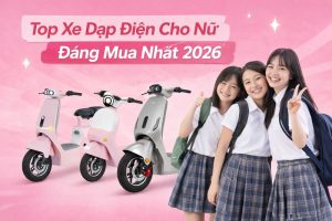 Xe đạp điện cho nữ 2026 | Xe Điện Nàng Thơ