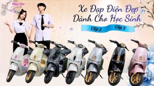 Xe đạp điện đẹp cho học sinh cấp 2 cấp 3