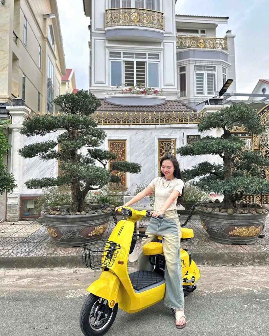 Xe đạp điện đẹp cho học sinh Đẹp Thời Trang