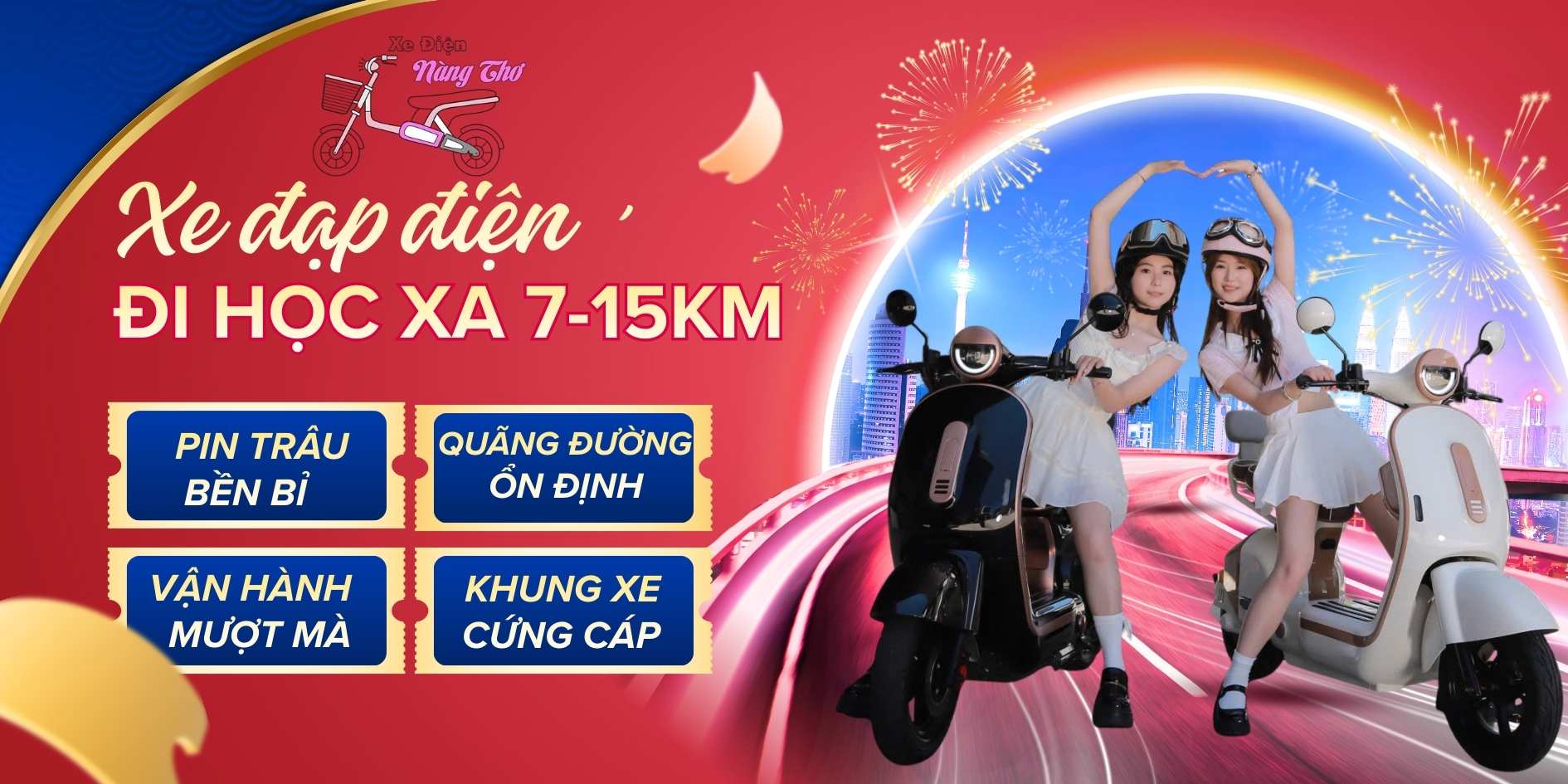 Xe Đạp Điện Đi Học Xa - Giải Pháp Cho Phụ Huynh