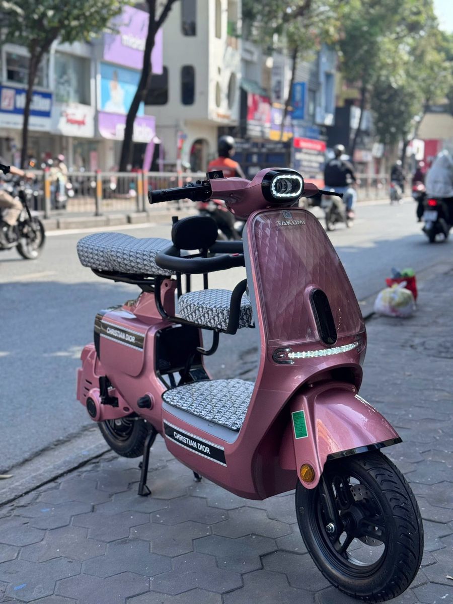 Decor xe điện phong cách hàn quốc