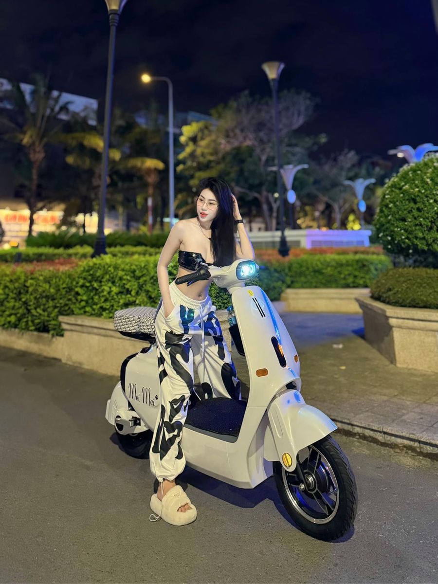 Xe đạp điện thời trang đẹp hotgirl