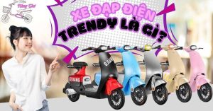 Xe đạp điện trendy la gì? Xu hướng xe điện 2025