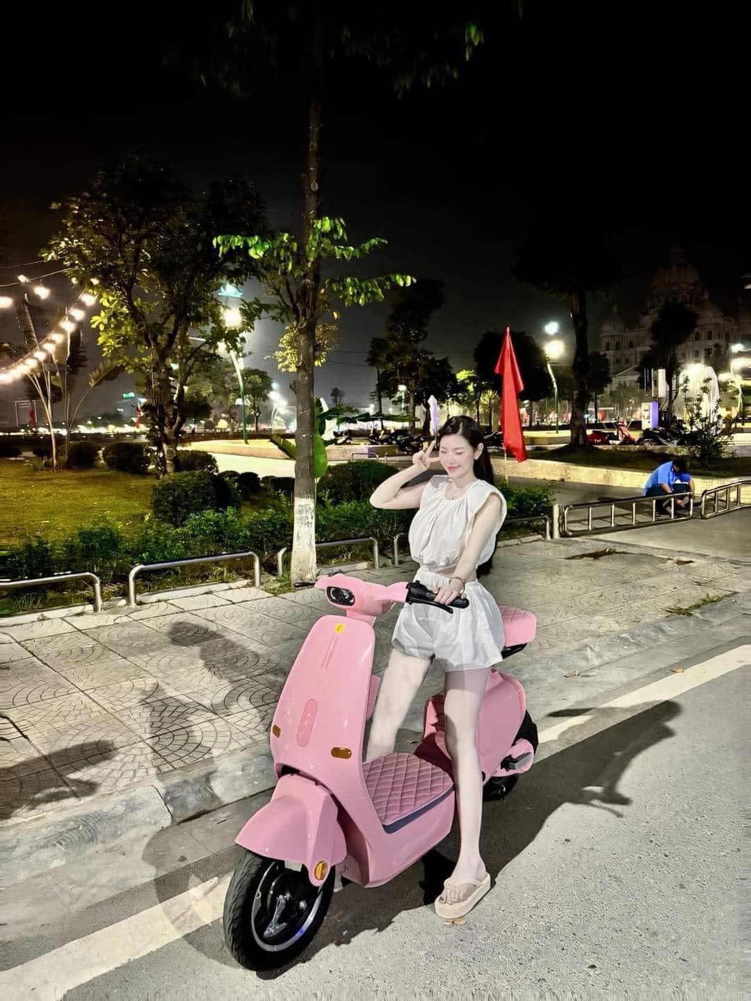 Xe Đạp Điện Dylexe VC K1 Màu Hồng