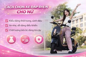 Cách chọn xe đạp điện cho nữ