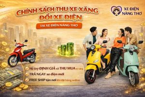 Chính sách thu xe xăng đổi xe điện - Xe Điện Nàng Thơ