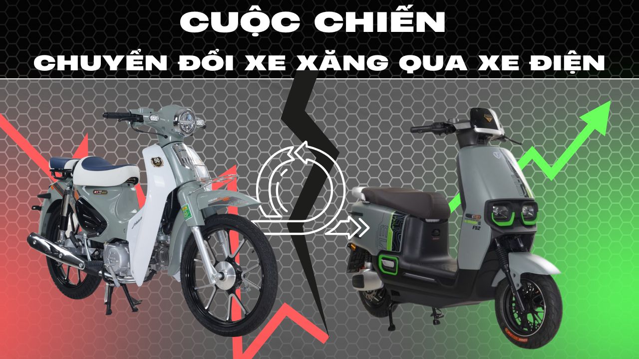 Dịch vụ thu xe xăng đổi xe điện tại Xe Điện Nàng Thơ