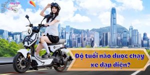 Độ tuổi nào được đi xe đạp điện?