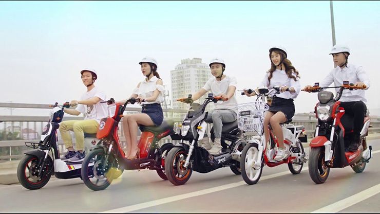 Giá xe xăng được trừ trực tiếp vào xe điện