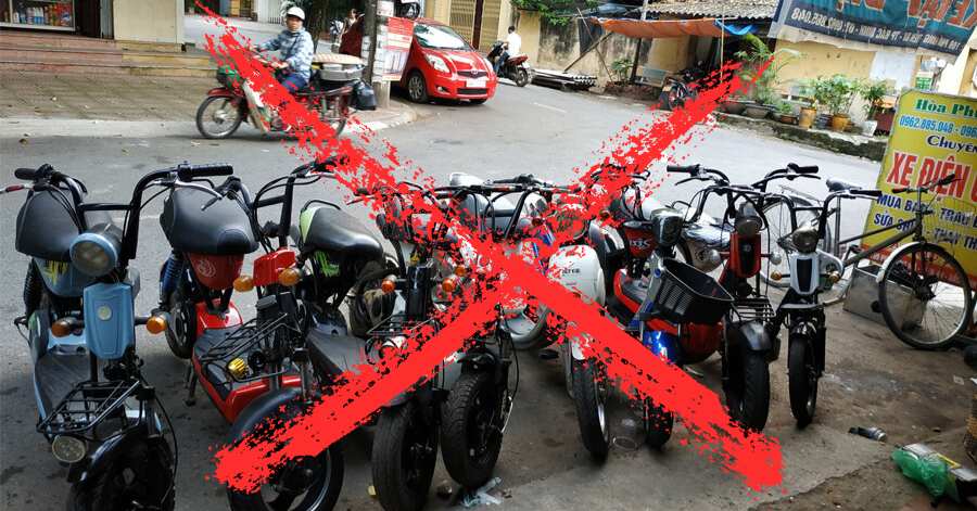 Không nên mua xe đạp điện giá rẻ hàng trôi nổi