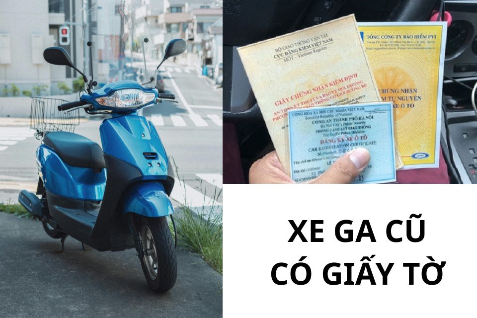 Đổi xe xăng cũ có giấy tờ sẽ được giá tốt hơn xe không giấy