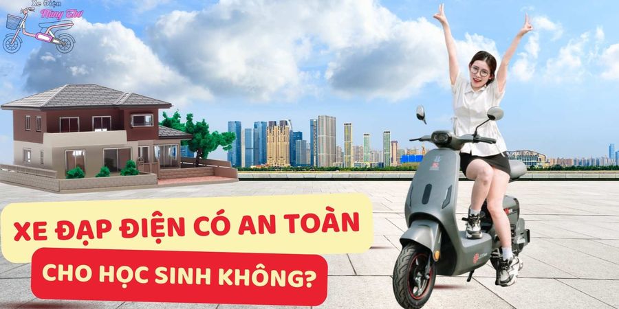 Xe đạp điện có an toàn cho học sinh không?