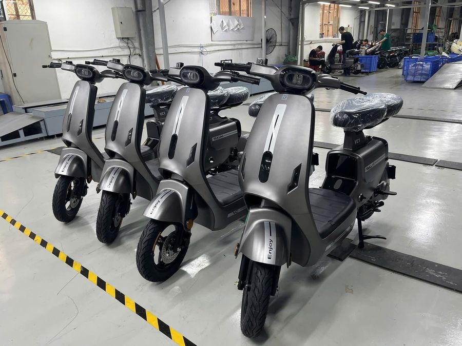 Xe đạp điện takumi vc1 thiết kế đẹp
