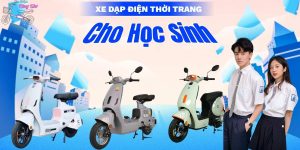 Xe đạp điện thời trang cho học sinh