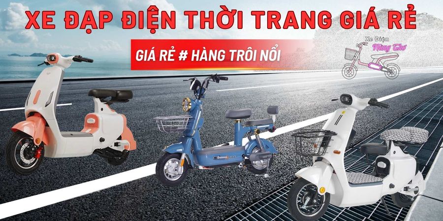 Xe đạp điện thời trang giá rẻ Giải Pháp Cho Người Mua Lần Đầu