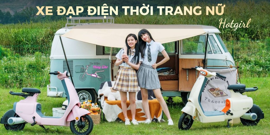 Xe Đạp Điện Thời Trang Nữ - Đẹp, Dễ Thương