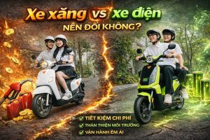 Xe xăng vs xe điện - Nên chọn xe nào?