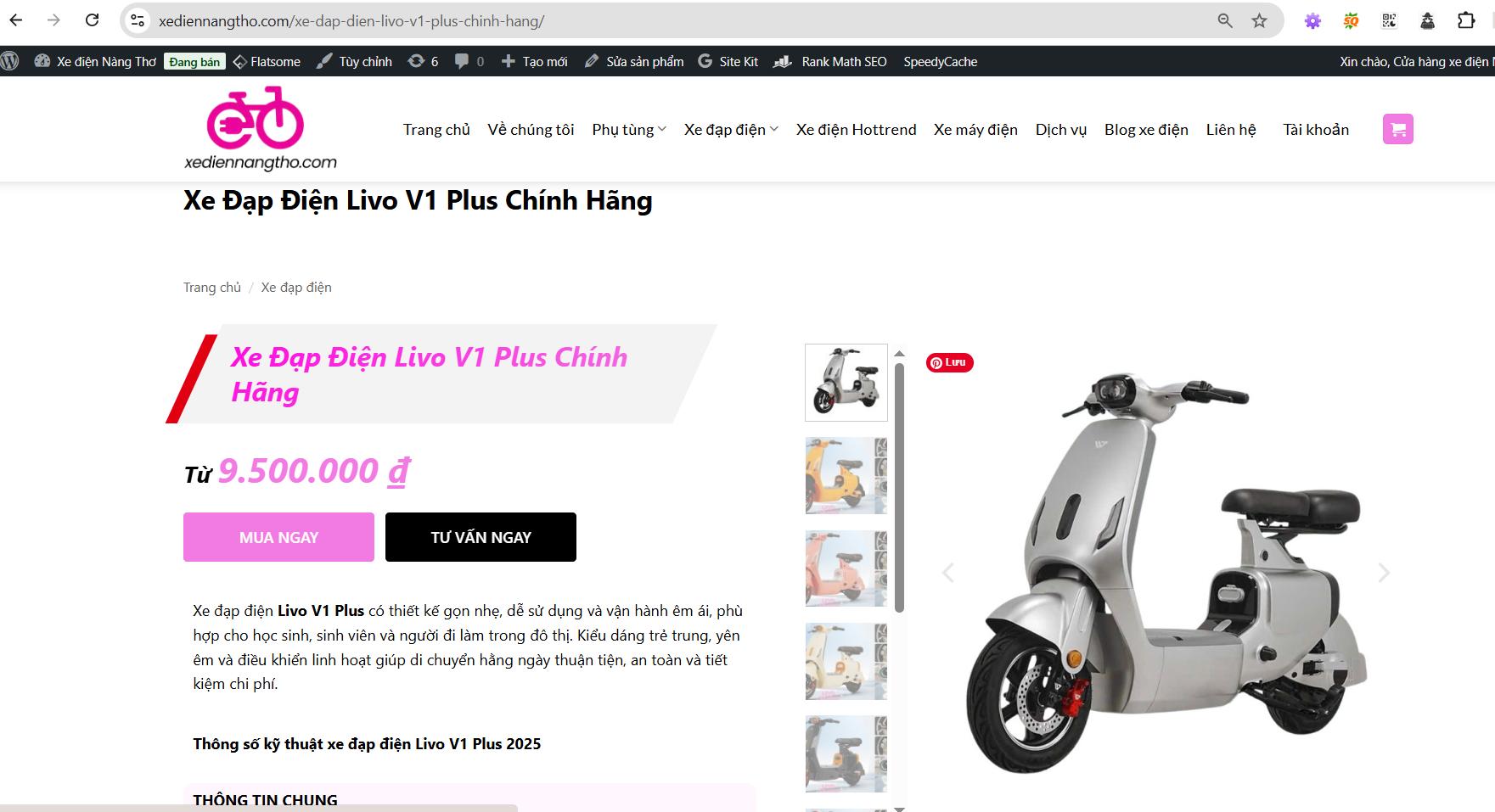 Giá Livo V1 Plus đèn audi