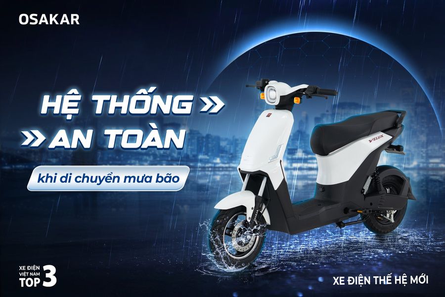 Xe đạp điện Osakar Velux | Xe Điện Nàng Thơ