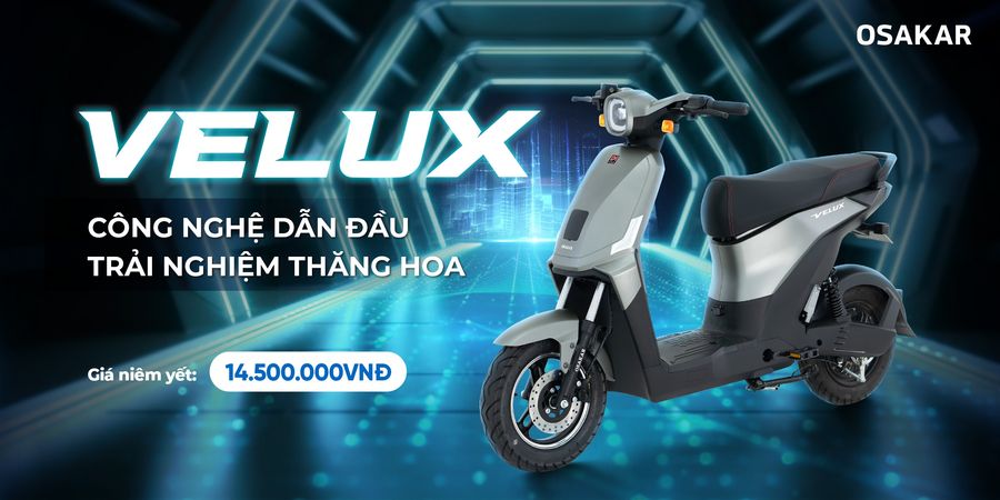 Xe đạp điện Osakar Velux | Xe Điện Nàng Thơ