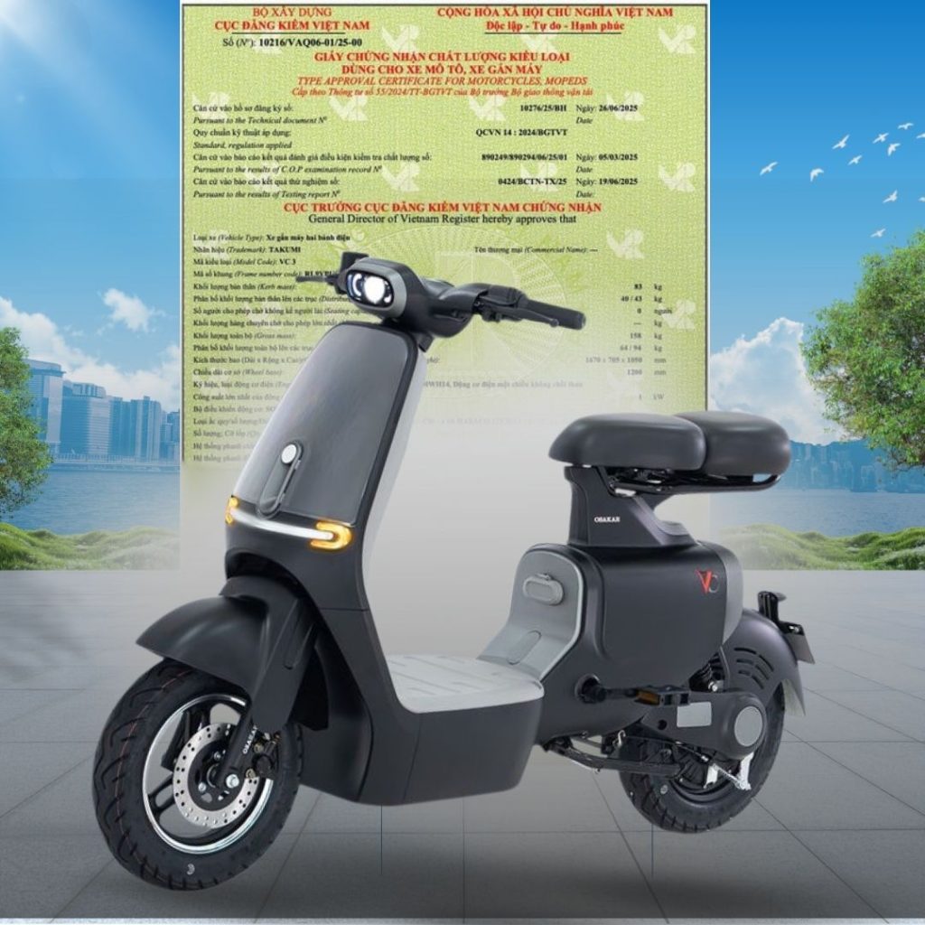 Xe đạp điện hottrend VC có đăng kiểm giấy tờ - Xe Điện Nàng Thơ
