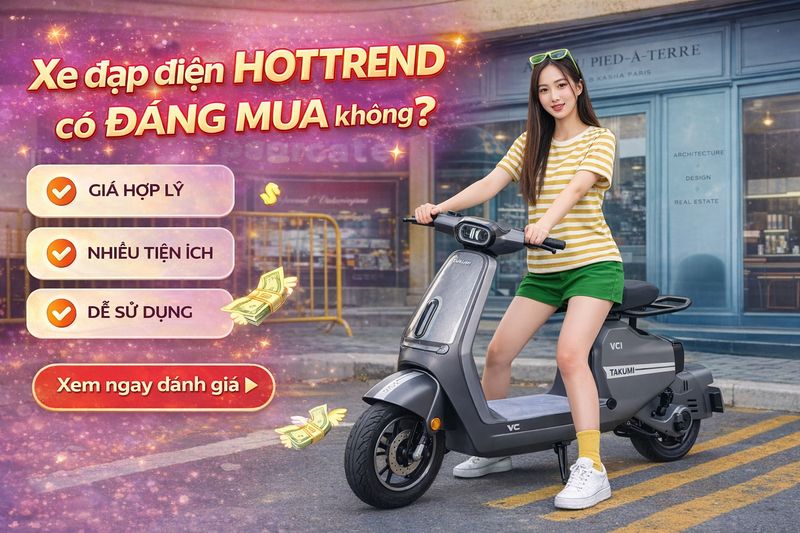 Xe đạp điện hottrend có đáng mua không