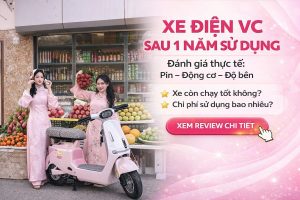 Xe Điện VC Sau 1 Năm Sử Dụng | Xe Điện Nàng Thơ