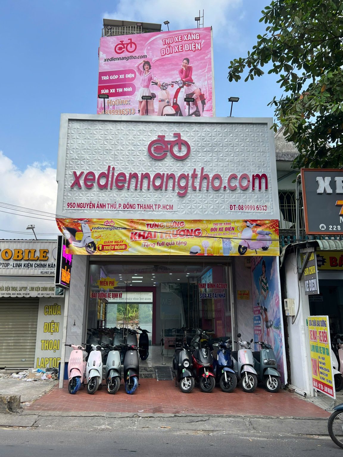 xe đạp điện hóc môn | Xe Điện Nàng Thơ